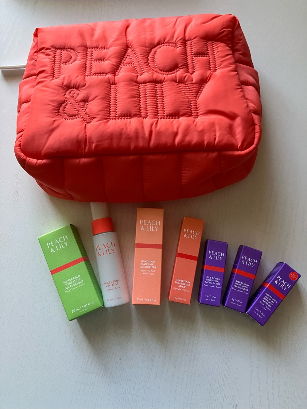 Peach & Lily 8 Piece Set (NWT)